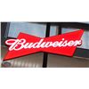 Image 1 : LOCATION #2. LIGHTED BUDWEISER BEER SIGN
