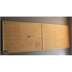 LOCATION #2. LOT OF 12 CORKBOARDS 36"X24"