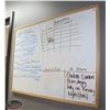 Image 1 : LOCATION #2. LOT OF 3 ASSORTED WHITE BOARDS