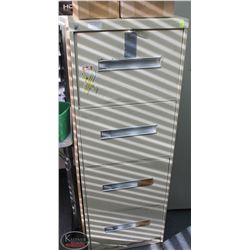 LOCATION #2. 4 DRAWER VERTICAL FILING CABINET 18"X28"X51"