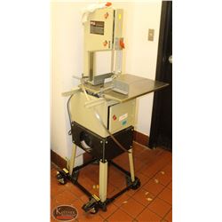 LOCATION #2. CANWOOD PRO MEAT SAW ON MOBILE BASE W/ MEAT