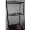 Image 1 : LOCATION #2. 3 TIER GREEN WIRE RACK 42"X24"X75"