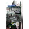 Image 1 : LOCATION #2. RACK CONTENTS INCL: DISHWASHER RACKS, GLASS WARE,