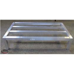 LOCATION #3. UPDATE 20" X 36" HEAVY DUTY ALUMINUM DUNNAGE RACK