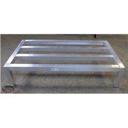LOCATION #3. UPDATE 20" X 36" HEAVY DUTY ALUMINUM DUNNAGE RACK