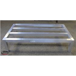 LOCATION #3. UPDATE 20" X 36" HEAVY DUTY ALUMINUM DUNNAGE RACK