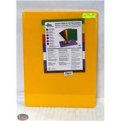 LOCATION #3. YELLOW POLY CUTTING BOARDS 15 X 20 X 1/2"