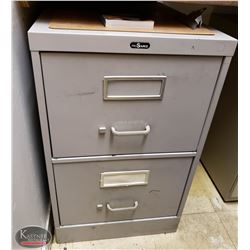 LOCATION #1. 2 DRAWER FILING CABINET W/ CONTENTS: FOLDERS