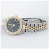 Image 4 : Rolex Ladies 2 Tone 14K Black Index & Pyramid Diamond Datejust Wriswatch