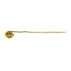 Image 2 : Pearl Stick Pin - 14KT Yellow Gold