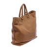 Image 3 : Prada Tan Leather Double Handle Tote Bag