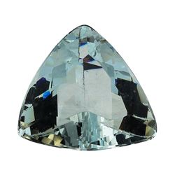 3.05 ct.Natural Trilliant Cut Aquamarine