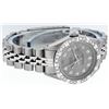 Image 3 : Rolex Ladies Stainless Steel Slate Grey Pyramid Diamond Datejust Wristwatch