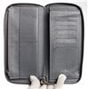 Image 7 : Louis Vuitton Gray Taiga Leather Vertical Zippy Wallet
