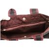 Image 5 : Hermes Burgundy Canvas Sac Fourre PM Tote Bag