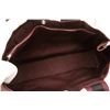 Image 6 : Hermes Burgundy Canvas Sac Fourre PM Tote Bag
