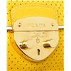 Image 5 : Prada Yellow Perforated Leather Shoulder Bag