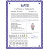 Image 2 : Rolex Pre-owned 36mm Mens Pink Flower Dial Stainless Steel - REF-450M2R