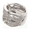 Image 1 : 1.38 CTW Diamond Ring 14K White Gold - REF-130N3Y