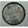 Image 1 : 1890 SEATED LIBERTY DIME