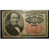 Image 1 : 1874 25¢ U.S. FRACTIONAL CURRENCY NOTE