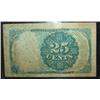 Image 2 : 1874 25¢ U.S. FRACTIONAL CURRENCY NOTE