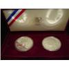 Image 2 : 1983 & 1984 OLYMPIC SILVER DOLLAR PROOF