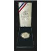 Image 1 : 1990 U.S. EISENHOWER CENTENNIAL SILVER 