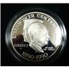 Image 1 : 1990 U.S. EISENHOWER CENTENNIAL SILVER 