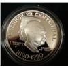 Image 1 : 1990 U.S. EISENHOWER CENTENNIAL SILVER 