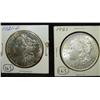 Image 1 : 1921 & 1921-D U.S. MORGAN SILVER DOLLAR