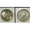 Image 2 : 1922 & 1923 U.S. PEACE DOLLARS