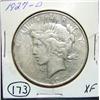 Image 1 : 1927-D U.S. PEACE DOLLAR