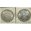 Image 1 : PAIR OF 1897 U.S. MORGAN SILVER DOLLARS