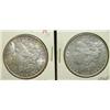 Image 1 : PAIR OF 1898 U.S. MORGAN SILVER DOLLARS
