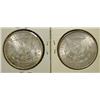 Image 2 : PAIR OF 1898 U.S. MORGAN SILVER DOLLARS