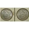Image 1 : PAIR OF 1903 U.S. MORGAN SILVER DOLLARS