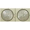 Image 2 : PAIR OF 1903 U.S. MORGAN SILVER DOLLARS