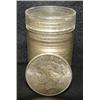 Image 1 : LOT OF 22 1923 U.S. PEACE DOLLARS