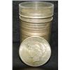 Image 1 : LOT OF 22 U.S. PEACE DOLLARS