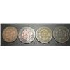 Image 2 : LOT OF 4 LARGE CENTS