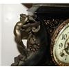 Image 2 : ANTIQUE EBONIZED MANTEL CLOCK