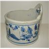 Image 2 : BLUE SALT-GLAZED SALT CROCK