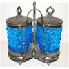Image 2 : SILVERPLATE PICKLE CASTOR SET