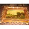 Image 1 : ARTIST SIGNED 19TH CENTURY OIL ON CANVA