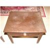 Image 2 : BLACK PAINTED SINGLE DRAWER STAND