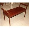 Image 1 : MAHOGANY VANITY SEAT