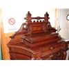 Image 2 : ORNATE AMERICAN VICTORIAN WALNUT SERVER