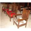 Image 1 : THREE PIECE MISSION OAK PARLOR SET