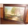 Image 2 : FRAMED OIL ON CANVAS PAINTING